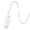 Дата кабель Hoco X96 Hyper Type-C to Type-C 100W (1m) White