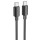 Дата кабель Hoco X96 Hyper Type-C to Type-C 60W (1m) Black