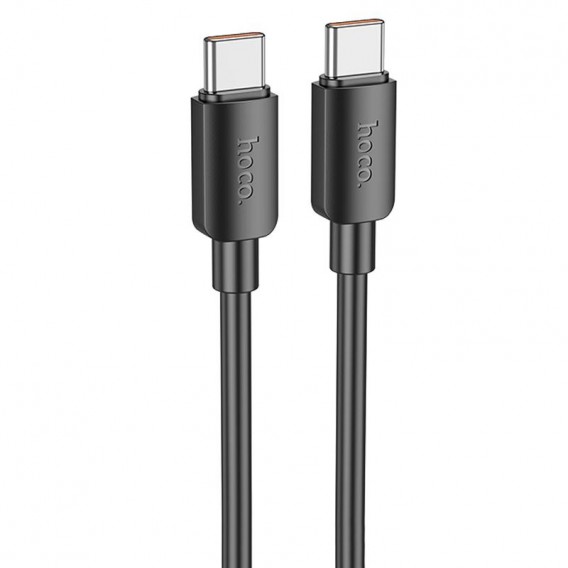 Дата кабель Hoco X96 Hyper Type-C to Type-C 60W (1m) Black