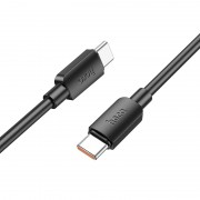 Дата кабель Hoco X96 Hyper Type-C to Type-C 60W (1m) Black