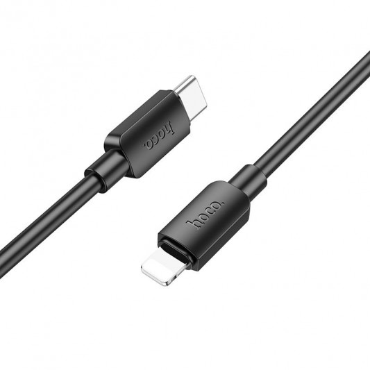 Дата кабель Hoco X96 Hyper Type-C to Lightning 20W (1m) Black - зображення 1 