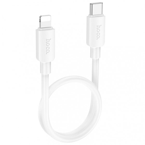 Дата кабель Hoco X96 Hyper Type-C to Lightning 20W (1m) White