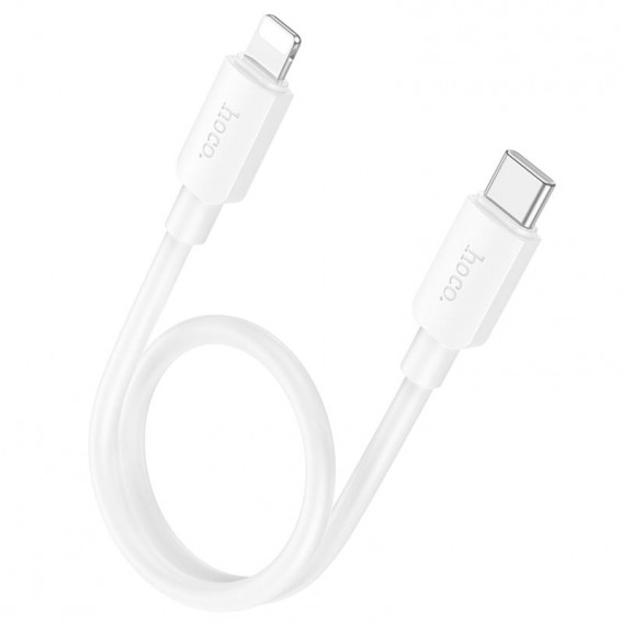 Дата кабель Hoco X96 Hyper Type-C to Lightning 20W (1m) White