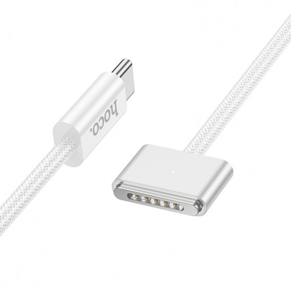 Кабель Hoco X103 magnetic Type-C to MagSafe 3 140W (2m) White