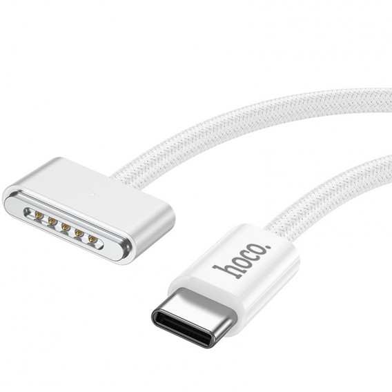 Кабель Hoco X103 magnetic Type-C to MagSafe 3 140W (2m) White