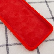Чохол Silicone Case Square Full Camera Protective (AA) NOLOGO для Apple iPhone 7/8/SE (2020) (4.7") Червоний / Red
