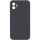 Чохол Silicone Case Square Full Camera Protective (AA) NOLOGO для Apple iPhone 11 (6.1") Сірий / Dark Gray