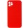 Чехол Silicone Case Square Full Camera Protective (AA) NOLOGO для Apple iPhone 11 Pro Max (6.5 дюйма) Красный / Red