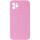 Чохол Silicone Case Square Full Camera Protective (AA) NOLOGO для Apple iPhone 11 Pro Max (6.5") Рожевий / Light pink
