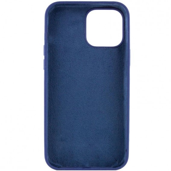 Чохол Silicone Case Full Protective (AA) NO LOGO для Apple iPhone 13 (6.1") Синій / Deep navy