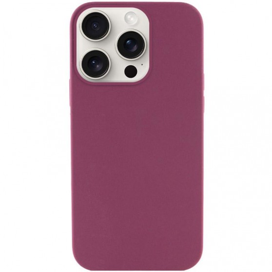 Чехол Silicone Case Full Protective (AA) NO LOGO для Apple iPhone 13 Pro (6.1") Бордовый / Plum