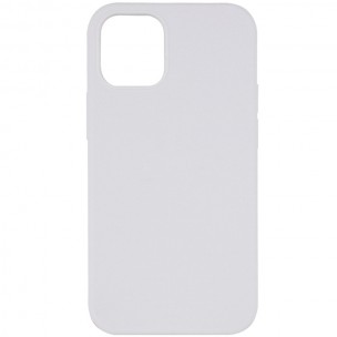 Чехол Silicone Case Full Protective (AA) NO LOGO для iPhone 15 Plus (6.7") Белый / White