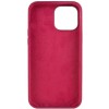 Чехол Silicone Case Full Protective (AA) NO LOGO для Apple iPhone 15 Pro (6.1") Бордовый / Maroon