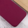 Чехол Silicone Case Full Protective (AA) NO LOGO для Apple iPhone 15 Pro (6.1") Бордовый / Maroon