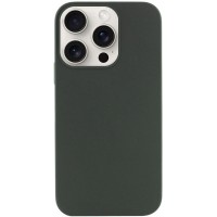Чехол Silicone Case Full Protective (AA) NO LOGO для Apple iPhone 15 Pro (6.1") Зеленый / Cyprus Green