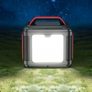 Портативна зарядная станция Hoco DB28 300W 296Wh 80000mAh Silver / Red