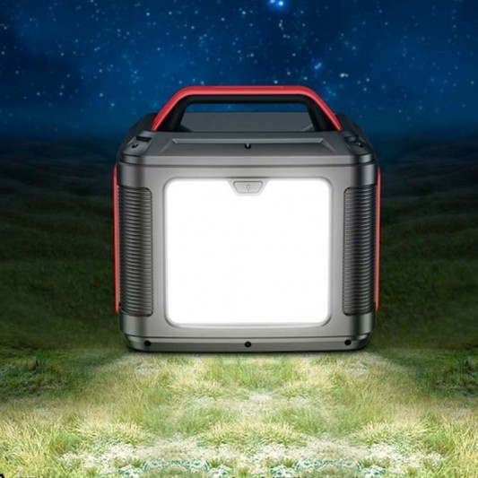 Портативна зарядная станция Hoco DB28 300W 296Wh 80000mAh Silver / Red - зображення 3 