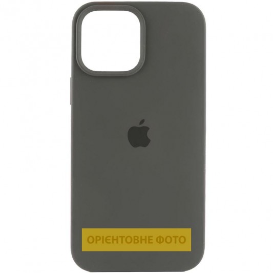 Чохол Silicone Case Full Protective (AA) для Apple iPhone 16 (6.1") Темно-коричневий / Umber