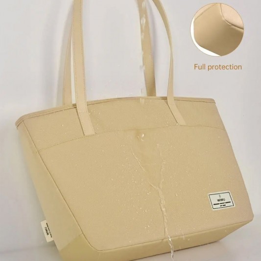 Сумка для ноутбуку WIWU Ora Tote 14'' Biege - зображення 3 