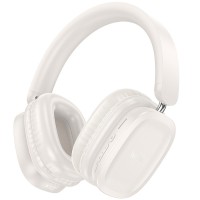 Накладные беспроводные наушники Hoco W51 Delightful Milky White