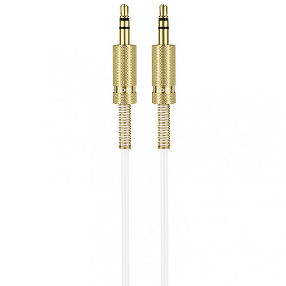 Аудио кабель Aux Hoco UPA31 Cindy spring (3m) White