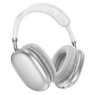 Накладні бездротові навушники Borofone BO22 Plus Elegant Silver Накладні бездротові навушники Borofone BO22 Plus Elegant Silver