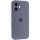 Чехол Silicone Case Full Camera Protective (AA) для Apple iPhone 16 (6.1") Серый / Lavender Gray