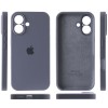 Чохол Silicone Case Full Camera Protective (AA) для Apple iPhone 16 (6.1") Сірий / Lavender Gray