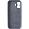Чохол Silicone Case Full Camera Protective (AA) для Apple iPhone 16 (6.1") Сірий / Lavender Gray