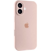 Чехол Silicone Case Full Camera Protective (AA) Apple iPhone 16 Plus (6.7") Розовый / Pink Sand