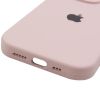 Чохол Silicone Case Full Camera Protective (AA) для Apple iPhone 16 Pro (6.3") Рожевий / Chalk Pink