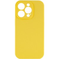 Чехол Silicone Case Full Camera Protective (AA) NO LOGO для Apple iPhone 16 Pro Max (6.9") Желтый / Yellow