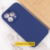 Чохол Silicone Case Full Camera Protective (AA) NO LOGO для Apple iPhone 16 (6.1") Синій / Deep navy