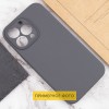 Чохол Silicone Case Full Camera Protective (AA) NO LOGO для Apple iPhone 16 (6.1") Сірий / Dark Gray