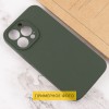 Чохол Silicone Case Full Camera Protective (AA) NO LOGO для Apple iPhone 16 (6.1") Зелений / Cyprus Green