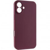 Чехол для iPhone 16 (6.1 дюйма) Silicone Case Full Protective (Plum)