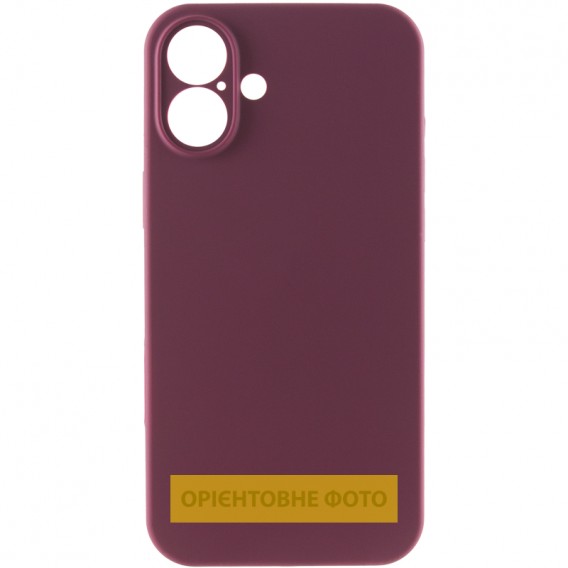 Чохол для iPhone 16 Silicone Case Full Protective (Plum)