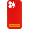 Чохол Silicone Case Full Camera Protective (AA) NO LOGO для Apple iPhone 16 Plus (6.7") Червоний / Red