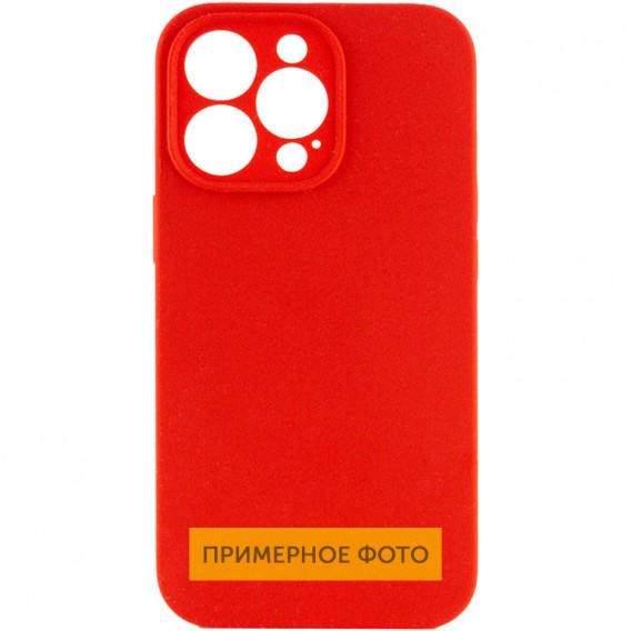 Чохол Silicone Case Full Camera Protective (AA) NO LOGO для Apple iPhone 16 Plus (6.7") Червоний / Red