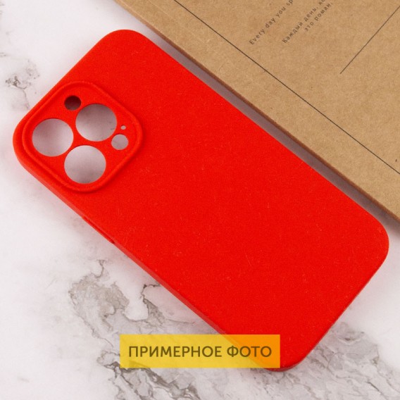 Чохол Silicone Case Full Camera Protective (AA) NO LOGO для Apple iPhone 16 Plus (6.7") Червоний / Red