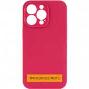 Чохол Silicone Case Full Camera Protective (AA) NO LOGO для Apple iPhone 16 Plus (6.7") Червоний / Rose Red