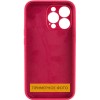 Чохол Silicone Case Full Camera Protective (AA) NO LOGO для Apple iPhone 16 Plus (6.7") Червоний / Rose Red