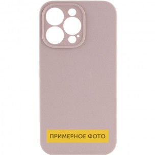 Чохол Silicone Case Full Camera Protective (AA) NO LOGO для Apple iPhone 16 Plus (6.7") Сірий / Lavender