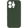 Чохол для iPhone 16 Pro Silicone Case Full Protective (Cyprus Green)