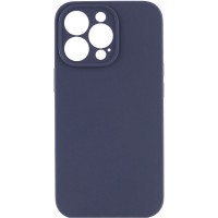 Чохол Silicone Case Full Camera Protective (AA) NO LOGO для Apple iPhone 16 Pro (6.3") Темно-синій / Midnight blue