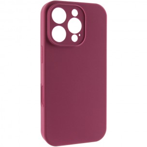 Чехол для iPhone 16 Pro Silicone Case Full Protective (Plum) Чехол для iPhone 16 Pro Silicone Case Full Protective (Plum)