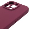 Чохол для iPhone 16 Pro Silicone Case Full Protective (Plum)