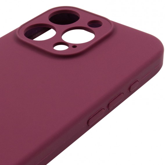 Чохол для iPhone 16 Pro Silicone Case Full Protective (Plum) Чохол для iPhone 16 Pro Silicone Case Full Protective (Plum)