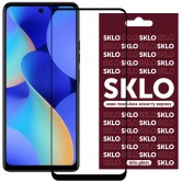 Захисне скло SKLO 3D для TECNO Spark 30C Чорний Захисне скло SKLO 3D для TECNO Spark 30C Чорний
