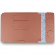 Підставка-чохол для ноутбуку STAND JD-S101 з БЗП 4in1 15W (15-16'') Brown